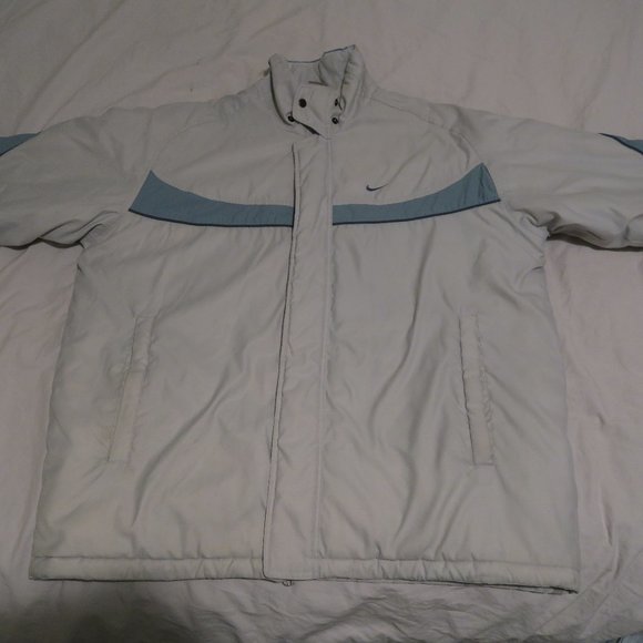 nike grey puffer